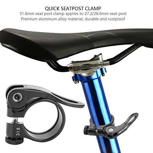 31.8mm Aluminium Alloy Quick Release Bike Seat Clamp G130459