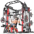 Power Cage Smith Machine Power Rack Squat Rack Cable Crossover System Z358743