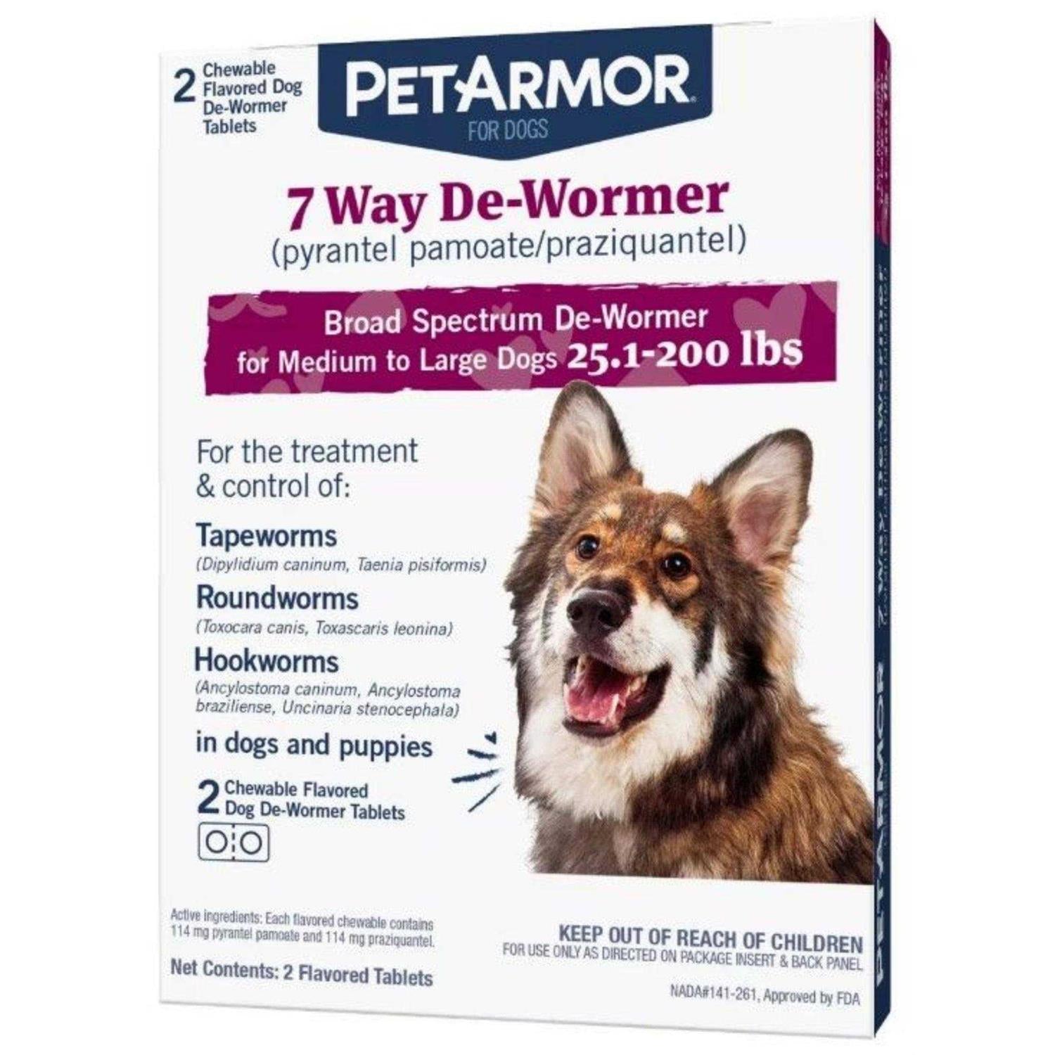 7 Way De Wormer Dogs O47106