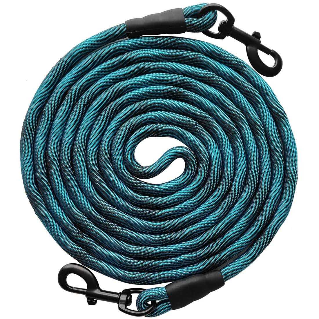 8ft/12ft/20ft/30ft/50ft Dog Tie-Out Long Rope Leash A874886