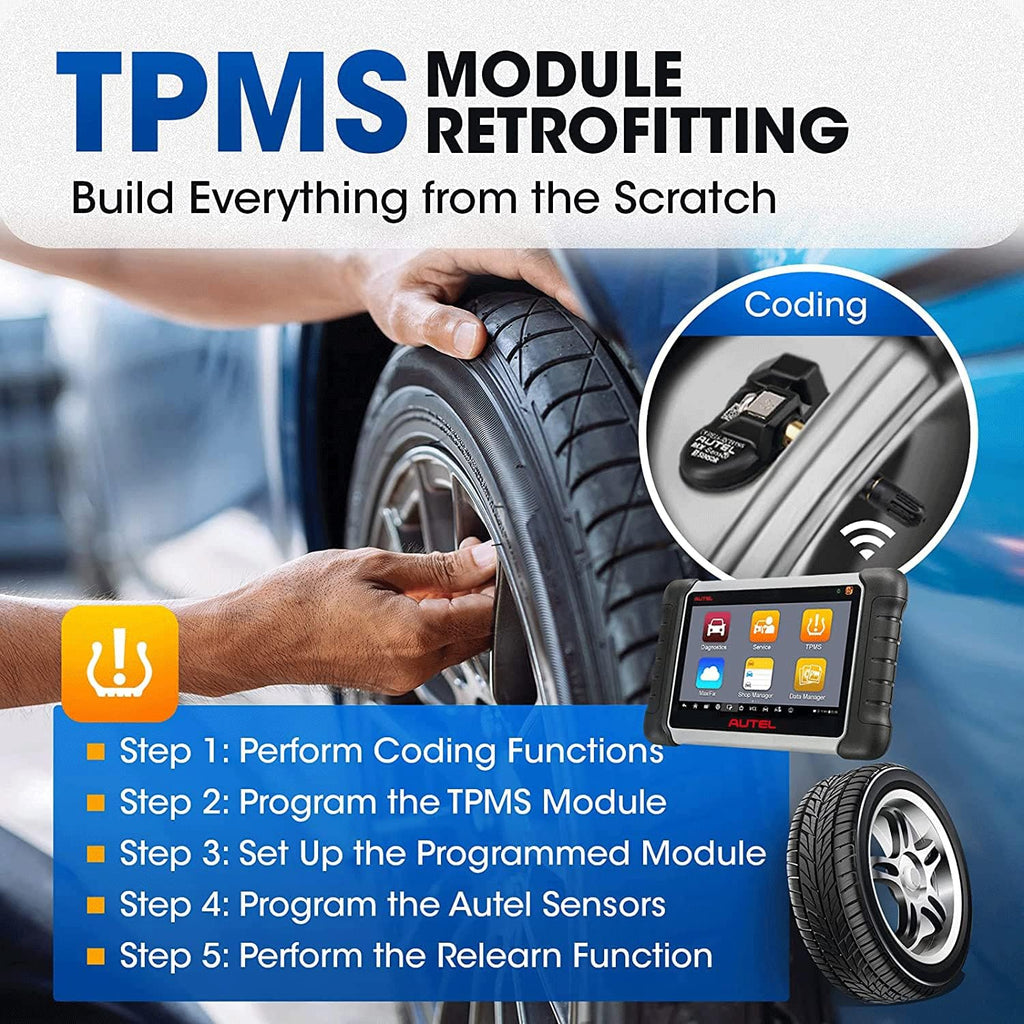 Autel Scanner with Full TPMS Service Function P424343