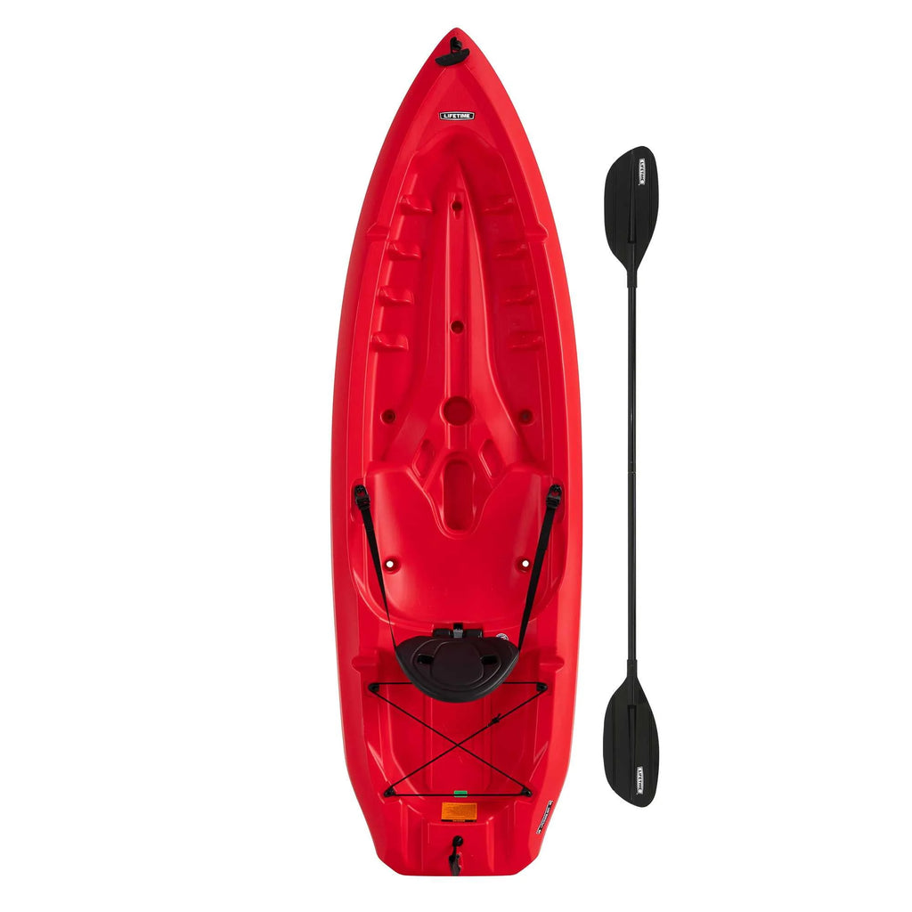 Red 8 ft Sit-on-Top Kayak W368