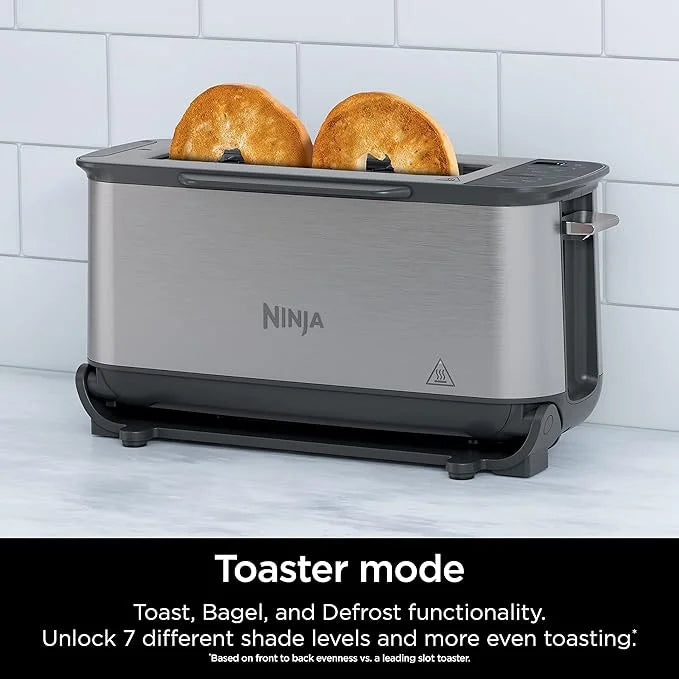 Open Box Compact Toaster Oven Stainless Steel I381
