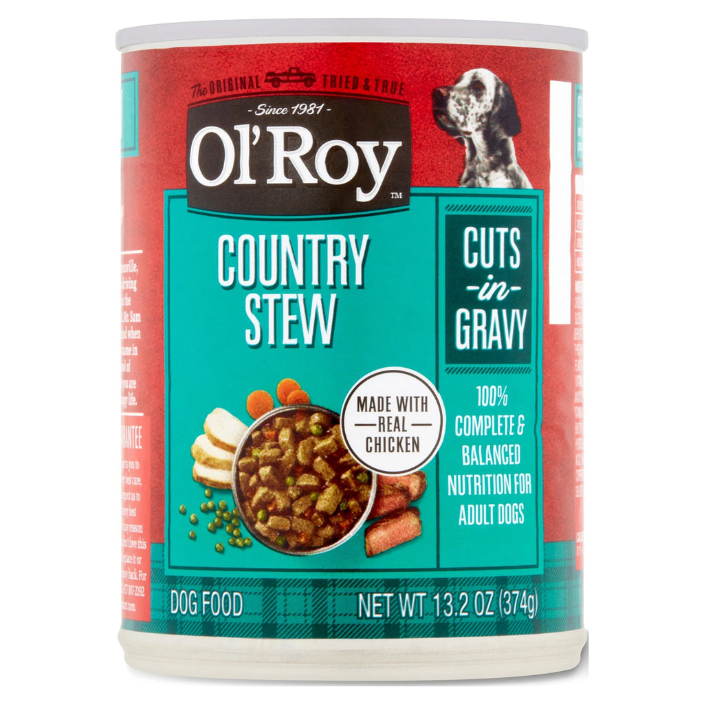 (4 pack) 13.2 oz Wet Dog Food X472398