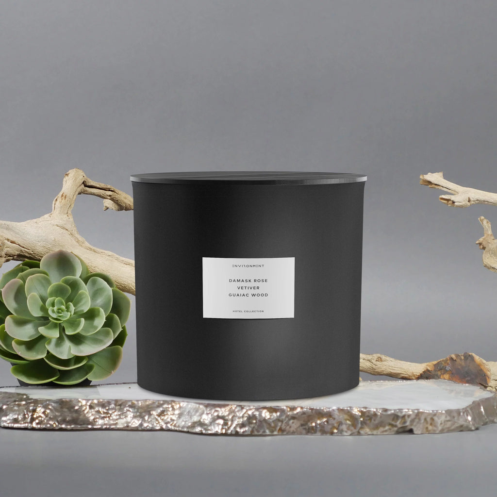 55oz Amber Crystal Candle L321647