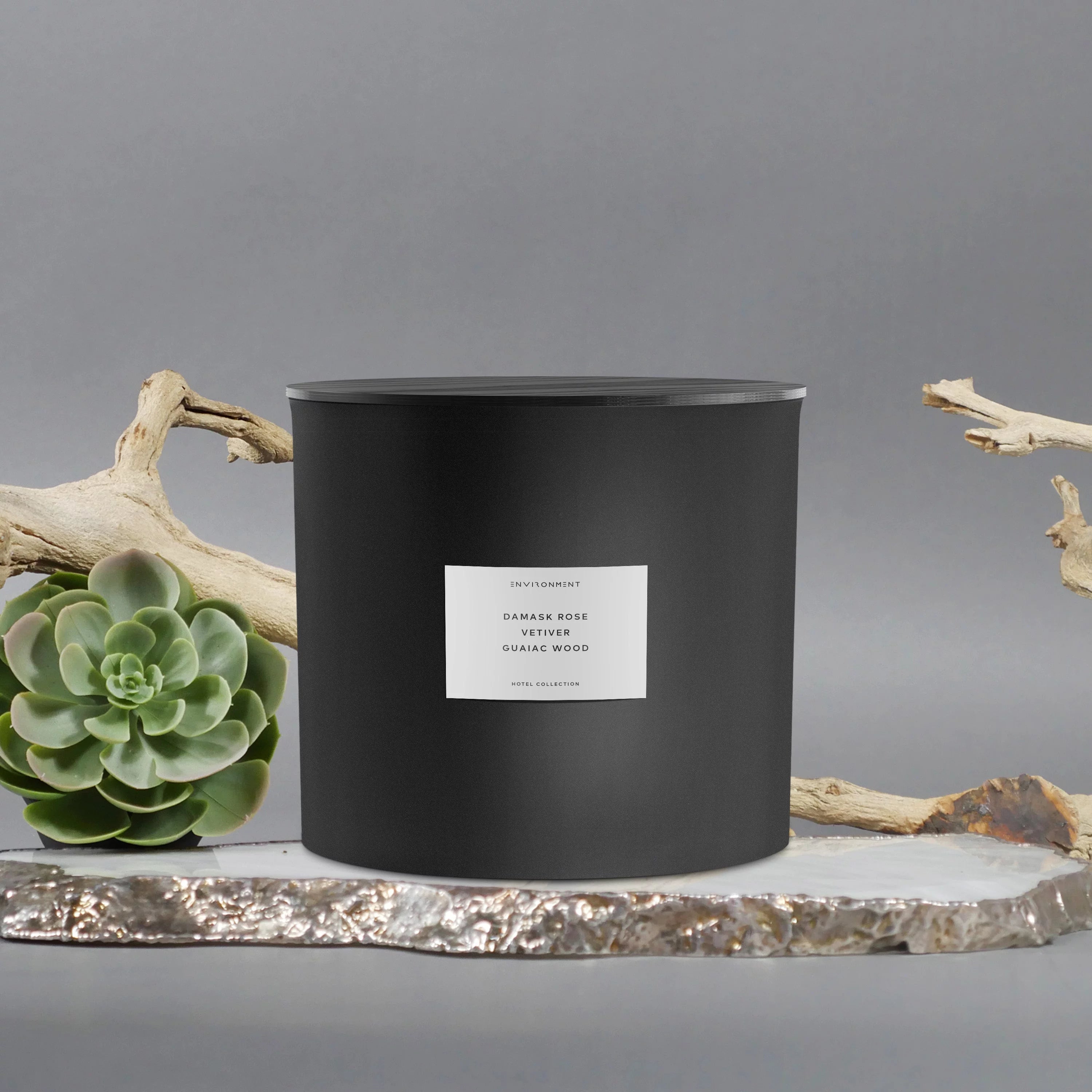 55oz Amber Crystal Candle L321647
