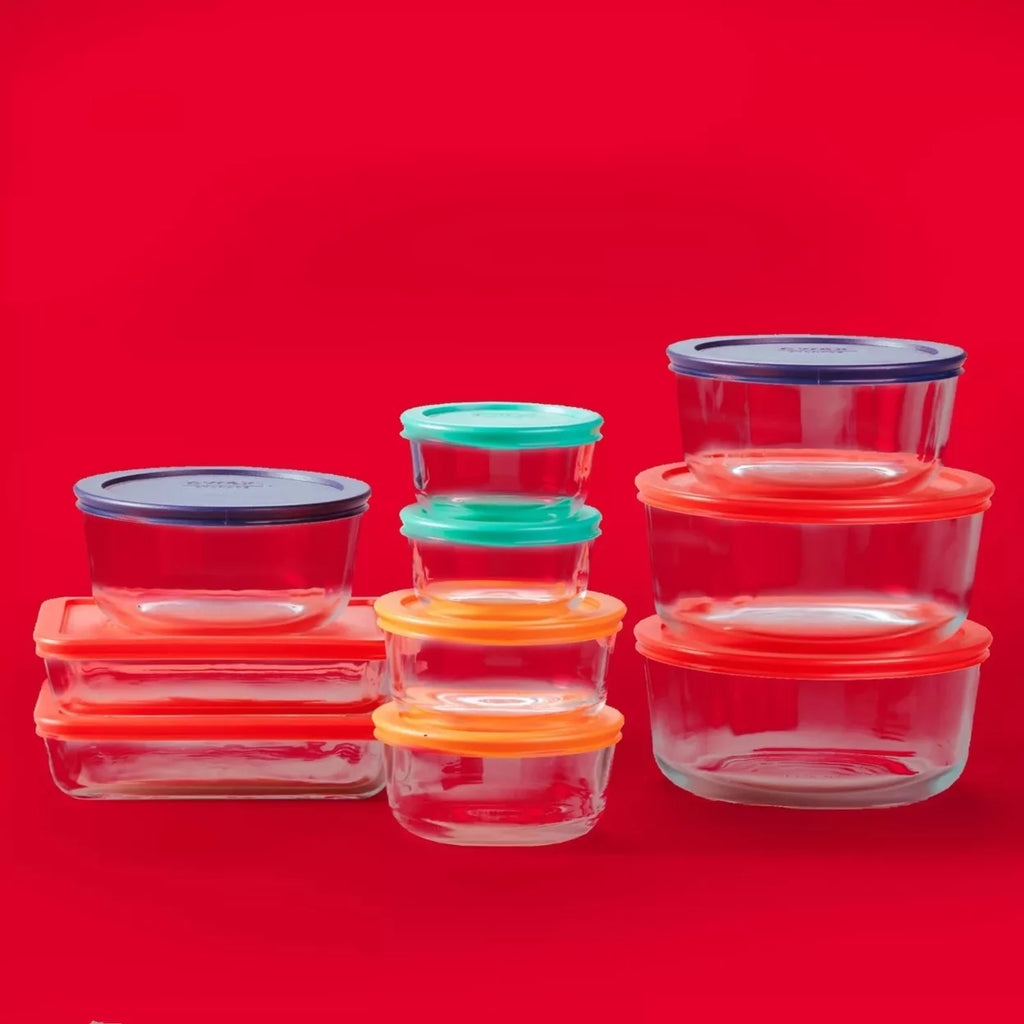 30-Piece Glass Food Storage Containers Z775991
