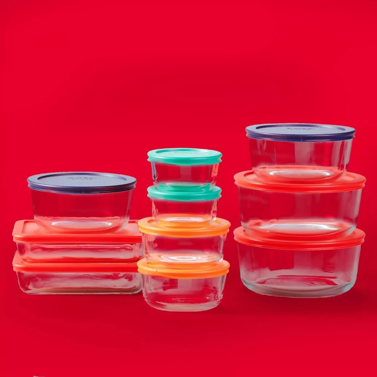 30-Piece Glass Food Storage Containers Z775991