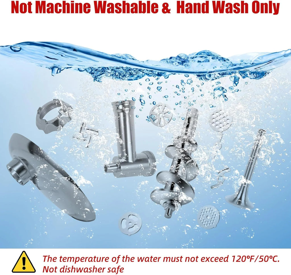 Stainless Steel Meat Grinder Attachments for Stand Mixers G631877