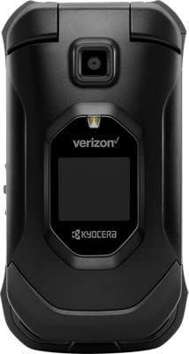 Rugged LTE Flip Cell Phone Black R6199