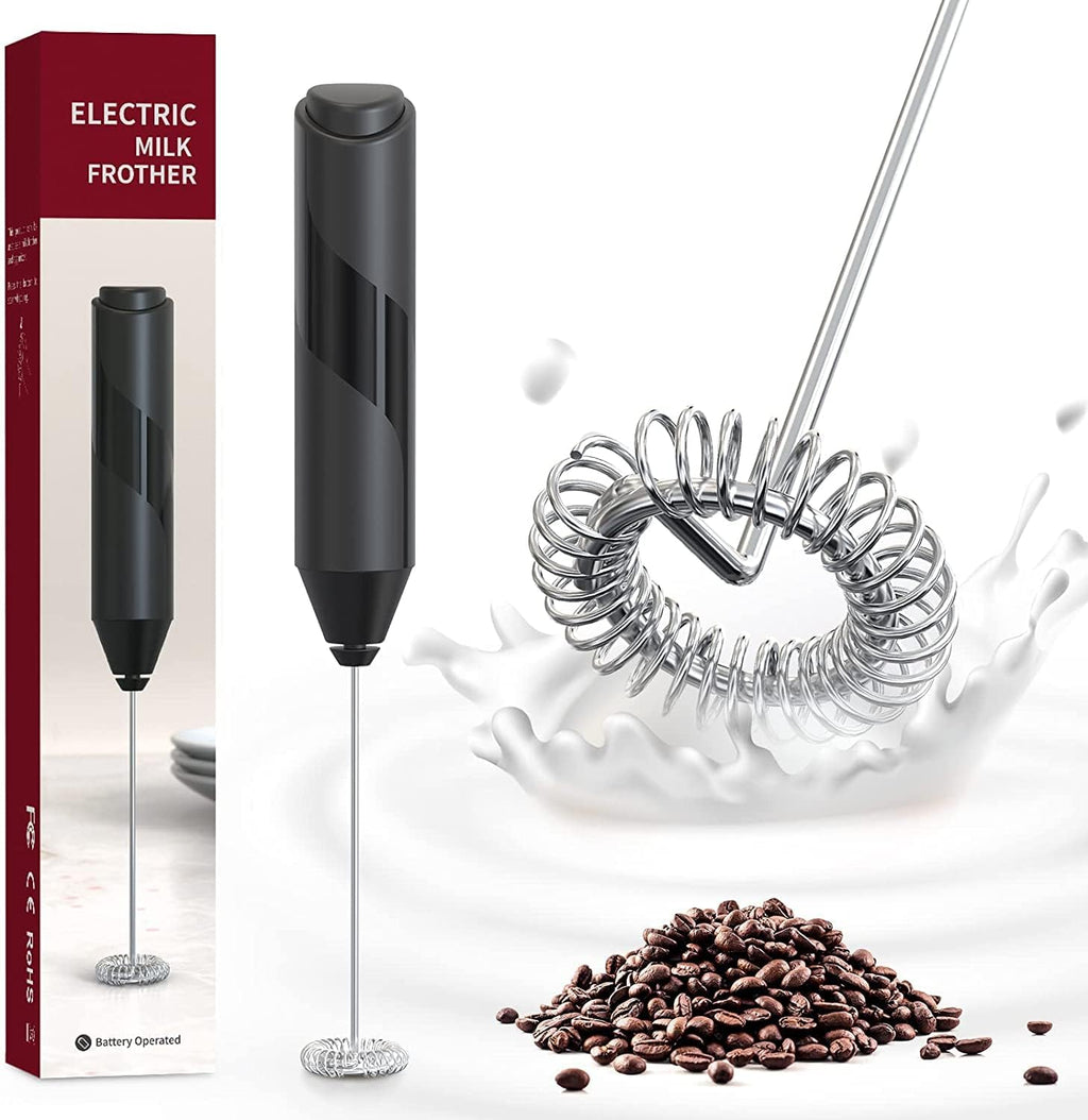 Black Electric Handheld Milk Frother M16158