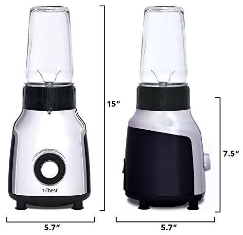Glass Personal Blender, Chrome D3170