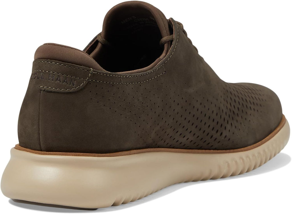 Deep Olive Nubuck/Oat Oxford Shoes F9873