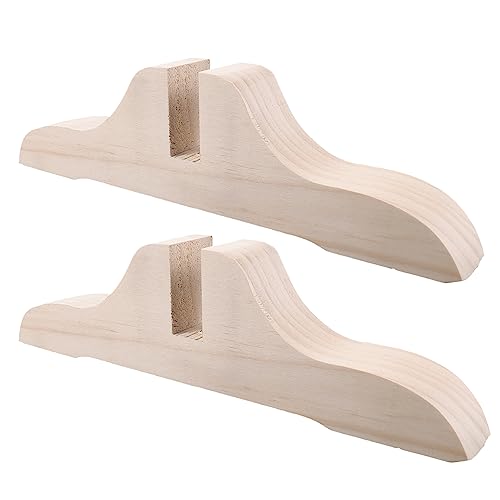 Wood Folding Privacy Screen Partition Feet Stand Base H774
