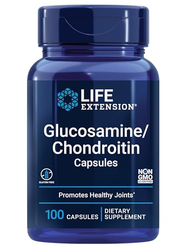 Glucosamine/Chondroitin Capsules, non-GMO, gluten-free, 100 capsules X7037