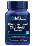 Glucosamine/Chondroitin Capsules, non-GMO, gluten-free, 100 capsules X7037