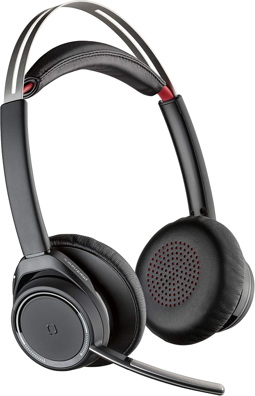 Bluetooth Dual-Ear Stereo Headset with Boom Mic Active Noise Canceling B91736