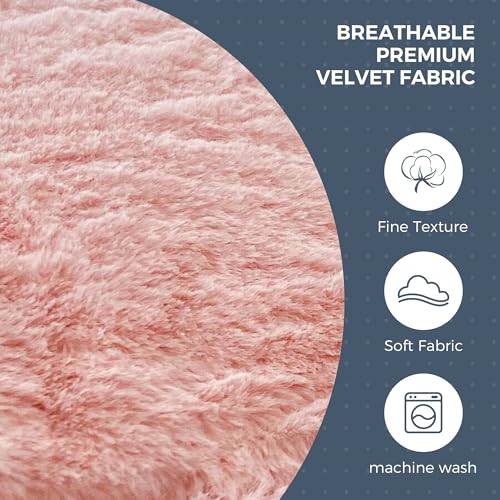 Giant Bean Bag Chair Bed, High-Density Foam Filling, Machine Washable W43765