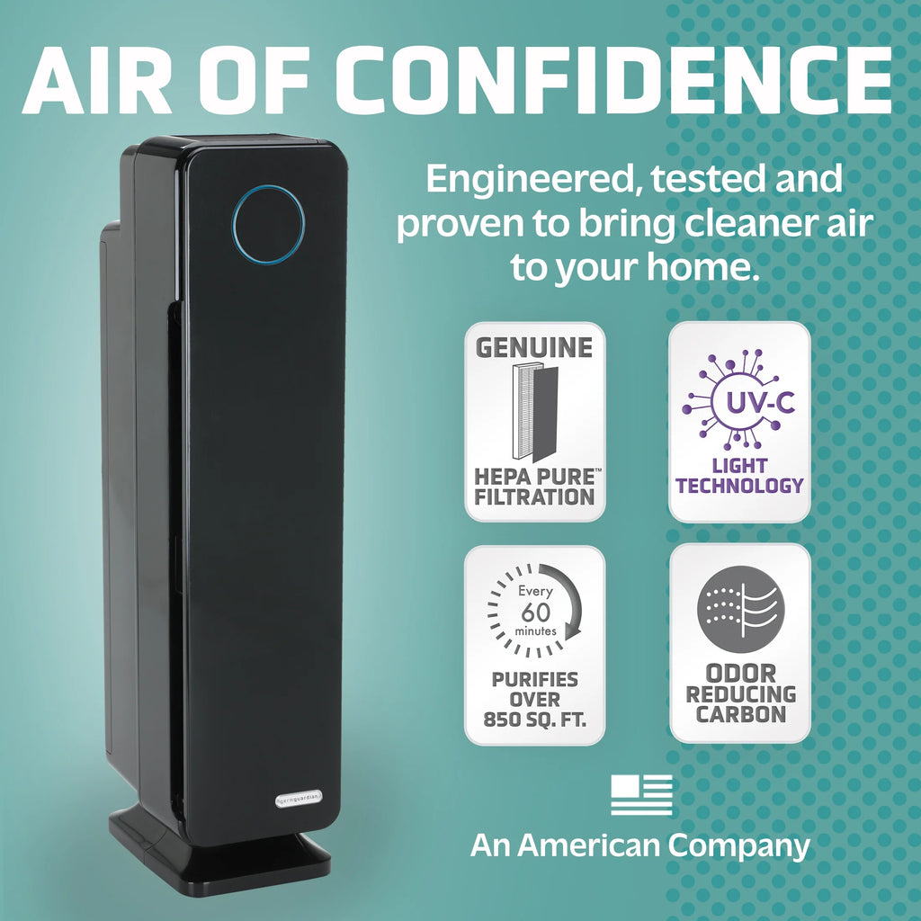 Tower Air Purifier with HEPA Filter, UV-C M343301