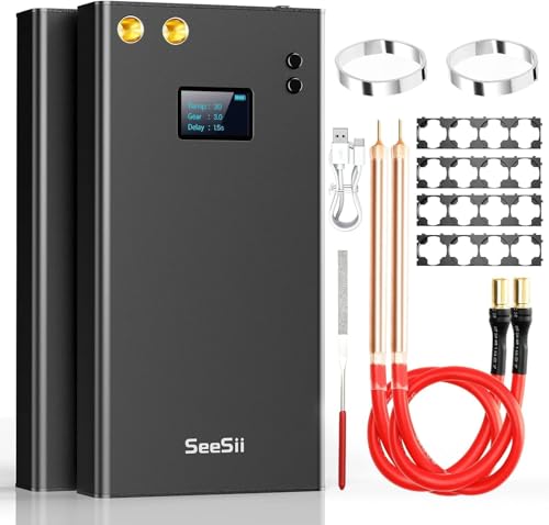 11000mA-h Portable Mini Spot Welder with LCD Screen T8247