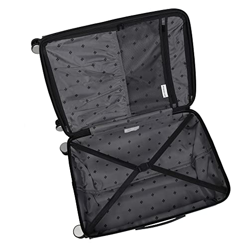 32" Hardside Checked Expandable Spinner, Smoke Blue J6710