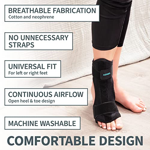 Plantar Fasciitis Night Splint Compression Foot Sleeve Adjustable Arch Support Foot Brace Q72008