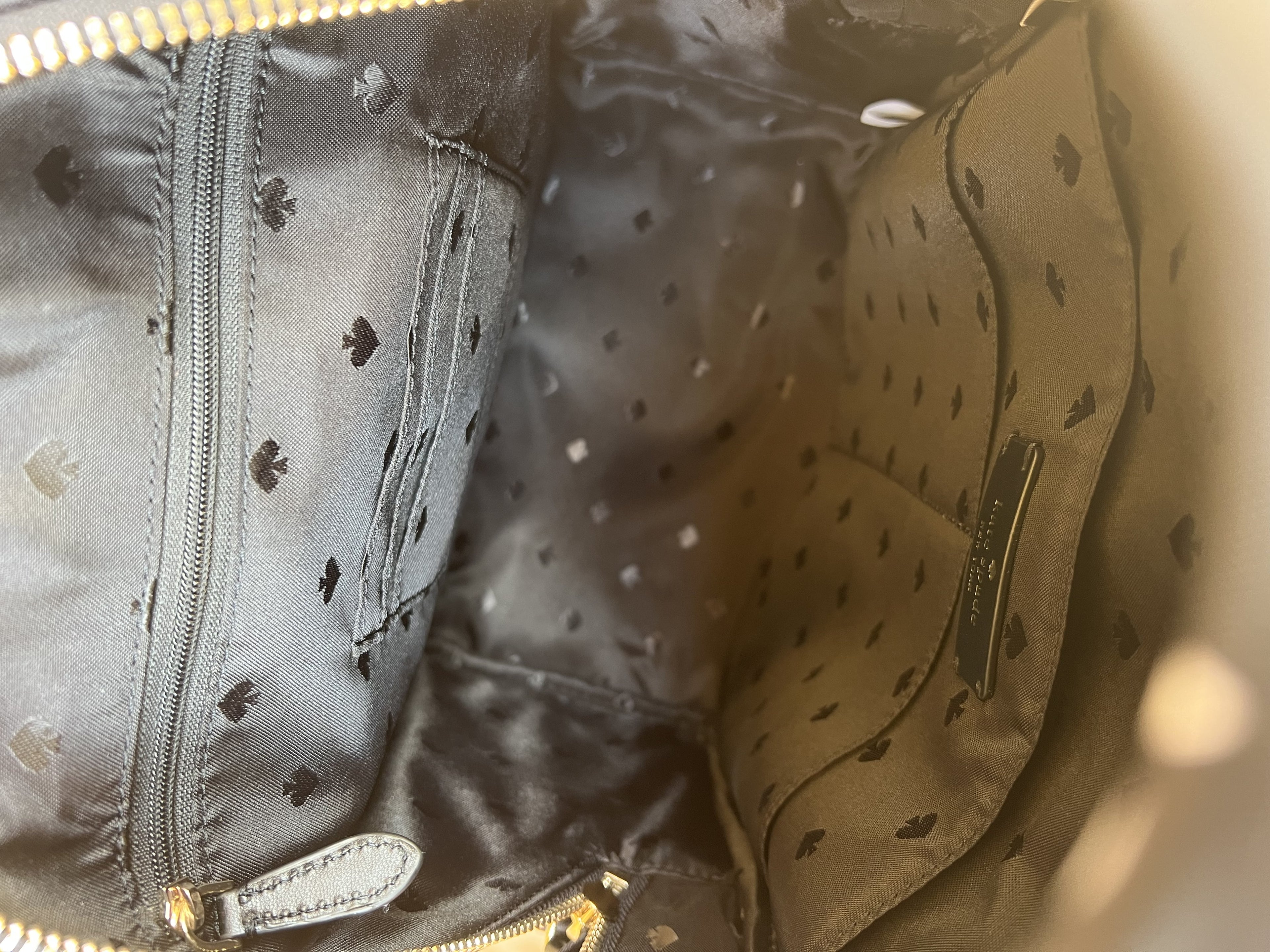 Black Multi Nylon Backpack Q85708
