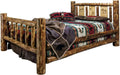 Brown Twin Wood Bed I57076