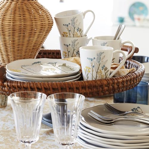 White 12 Count Dinnerware Set L717