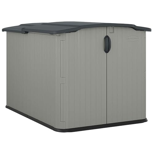 Horizontal Outdoor Storage Shed, 57.5" W x 79.75" D x 52" H U793084