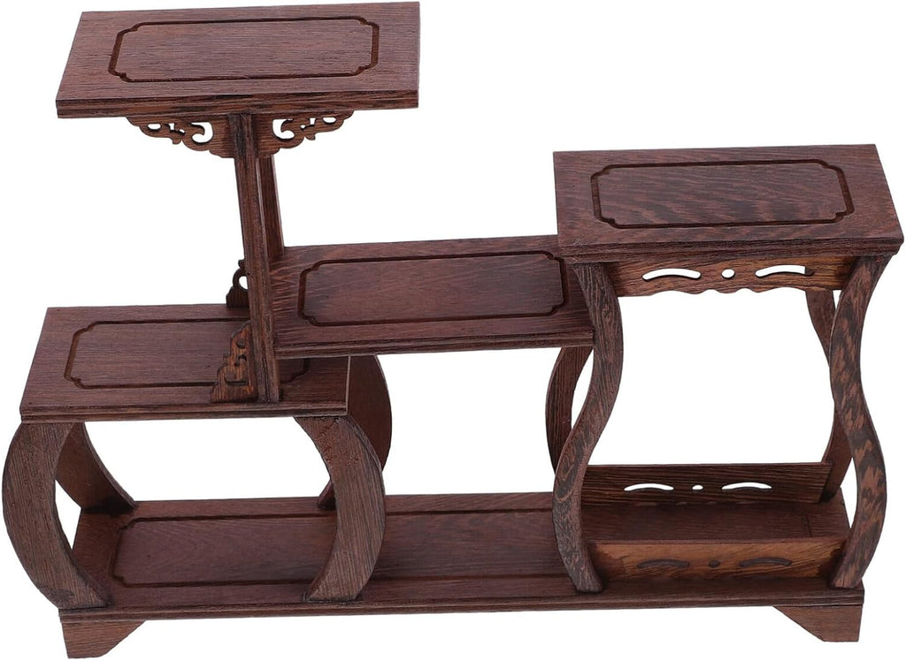 Chinese Wood Display Stand Base B194491