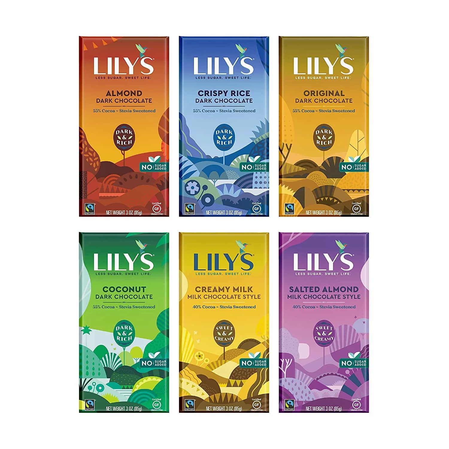6 Pack Chocolate Variety Sampler F450