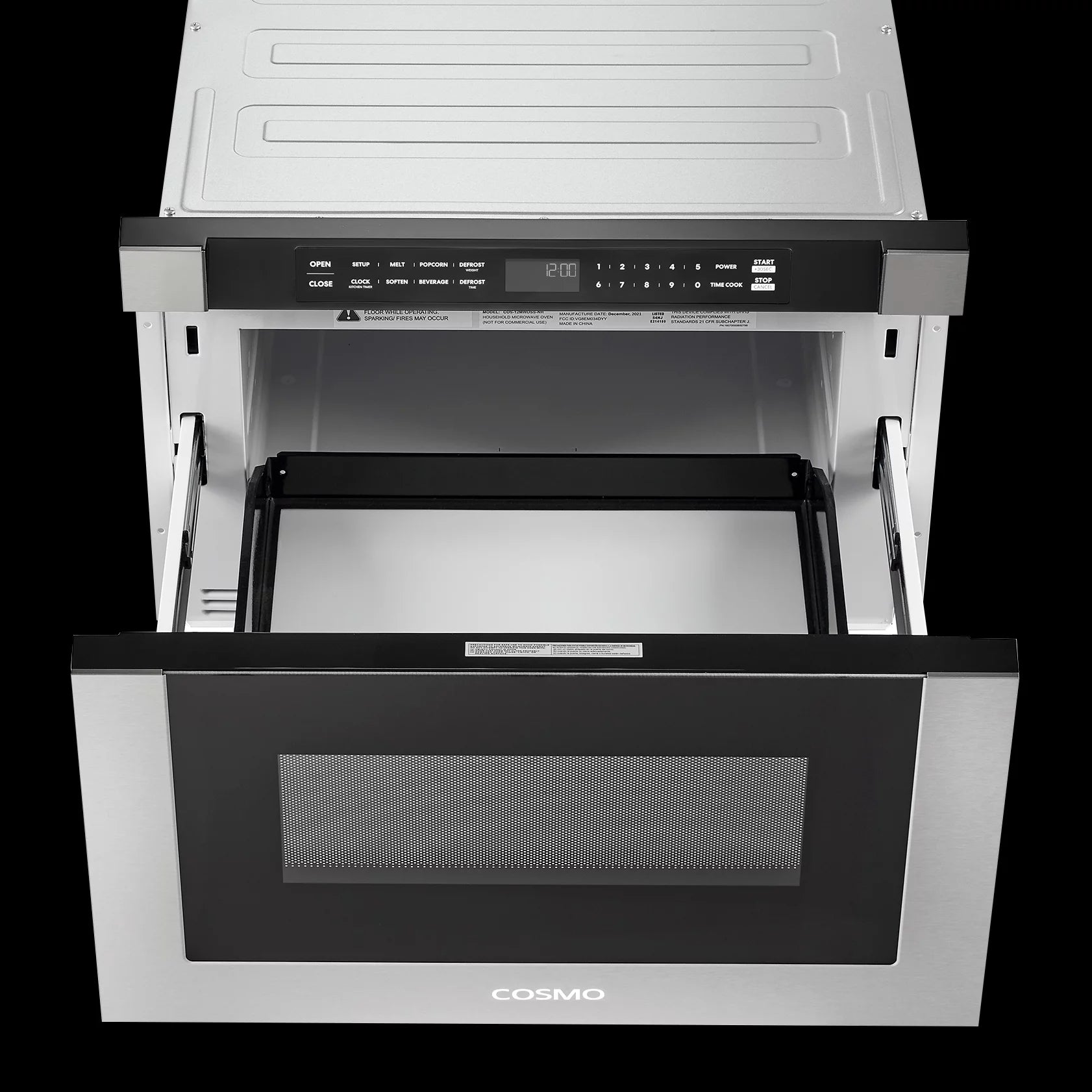 24 in. Built-in Microwave Drawer 1.2 cu. ft. Capacity in Stainless Steel E3043