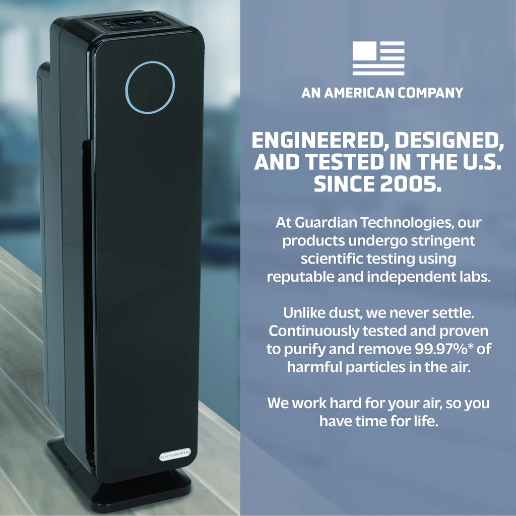 Tower Air Purifier with HEPA Filter, UV-C M343301