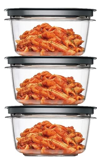 12 Piece Food Storage Set with 6 Containers and 6 Lids N7856