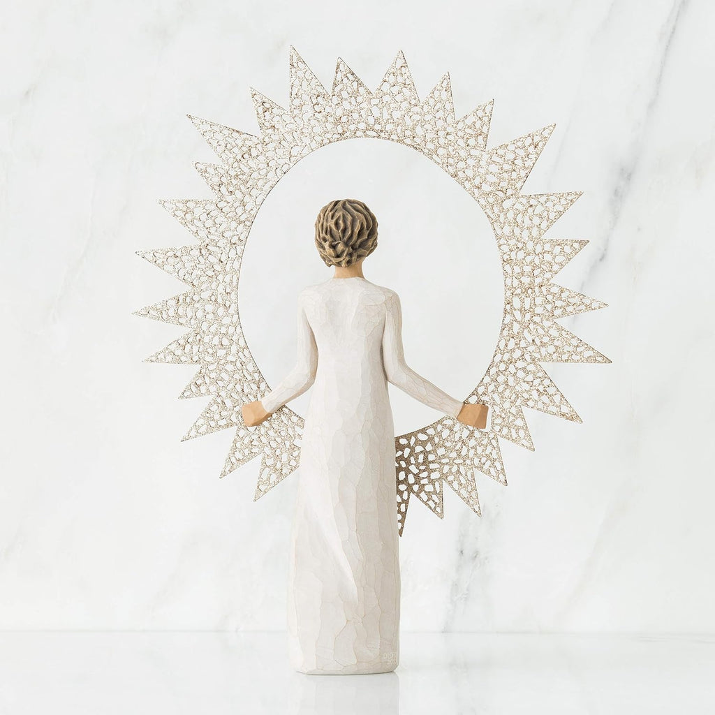 Sculpted hand-painted Tree Topper Z781