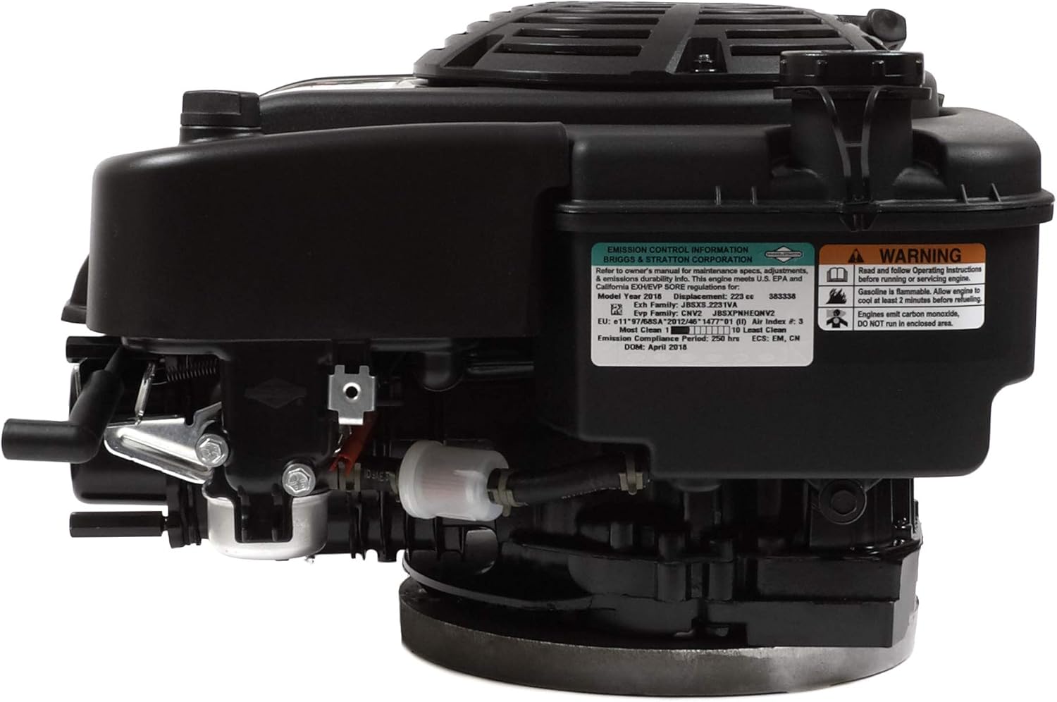 223cc Gas Vertical Shaft Engine S5676