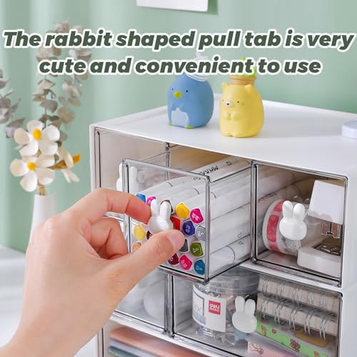 3 Tier 6 Drawer Plastic Desk Organizer O476