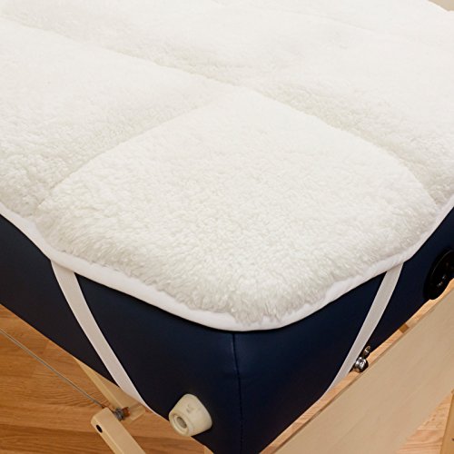 Deluxe Quilted Fleece Massage Table Pad Set with Face Cradle Cover U743