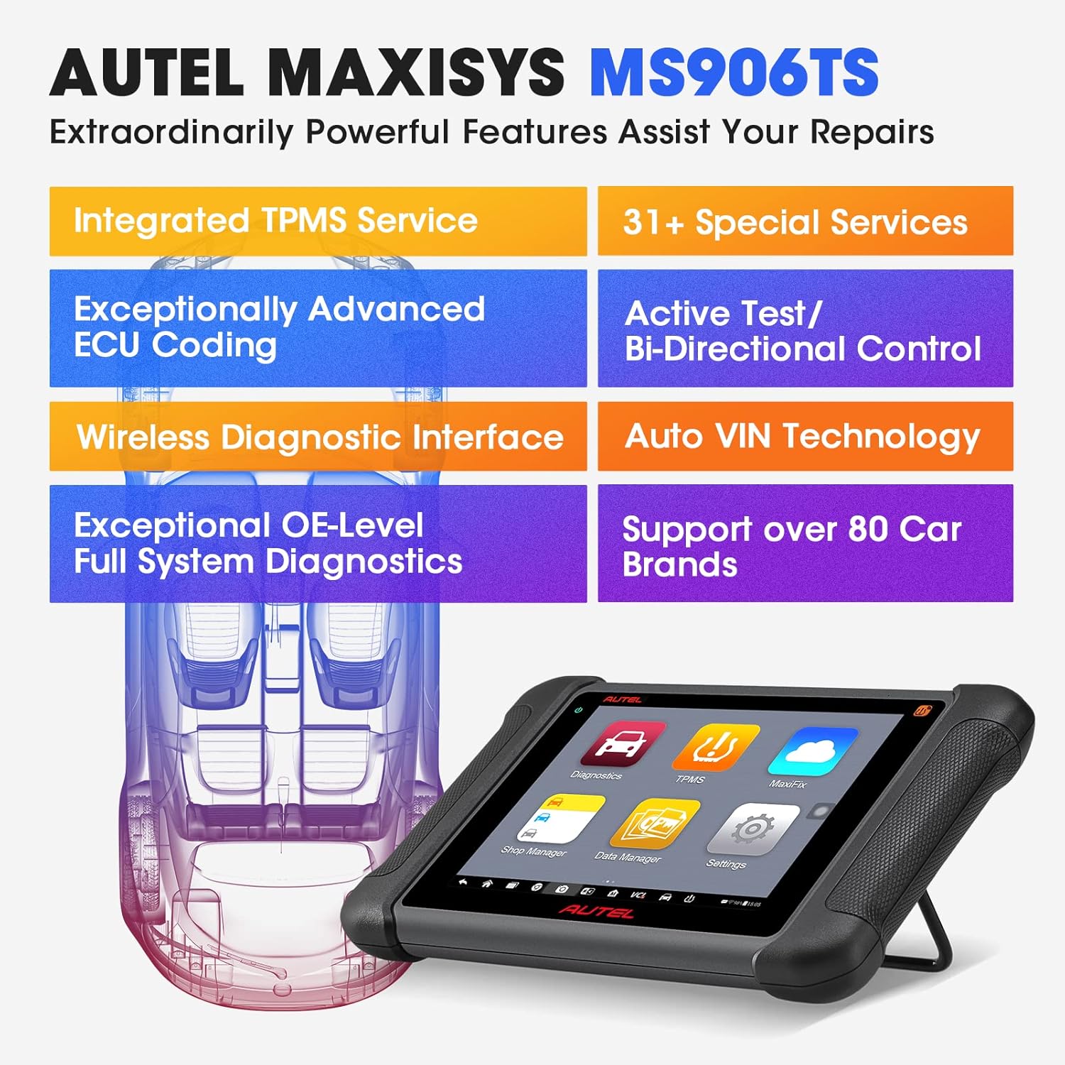 Autel Scanner with Full TPMS Service Function P424343