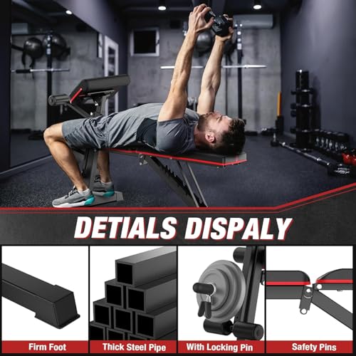 Adjustable Incline Decline Weight Bench C736854