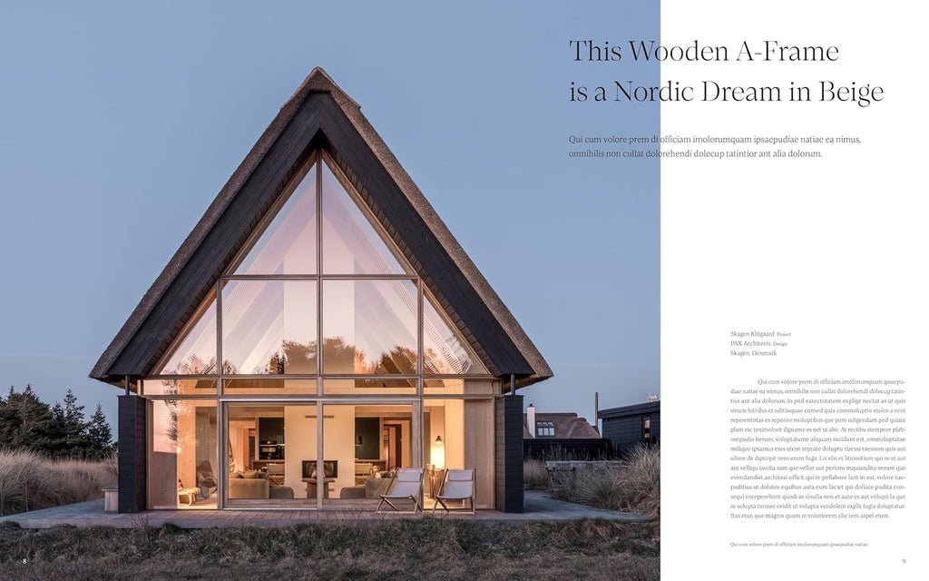 Scandinavian Living Interiors and Design J6194