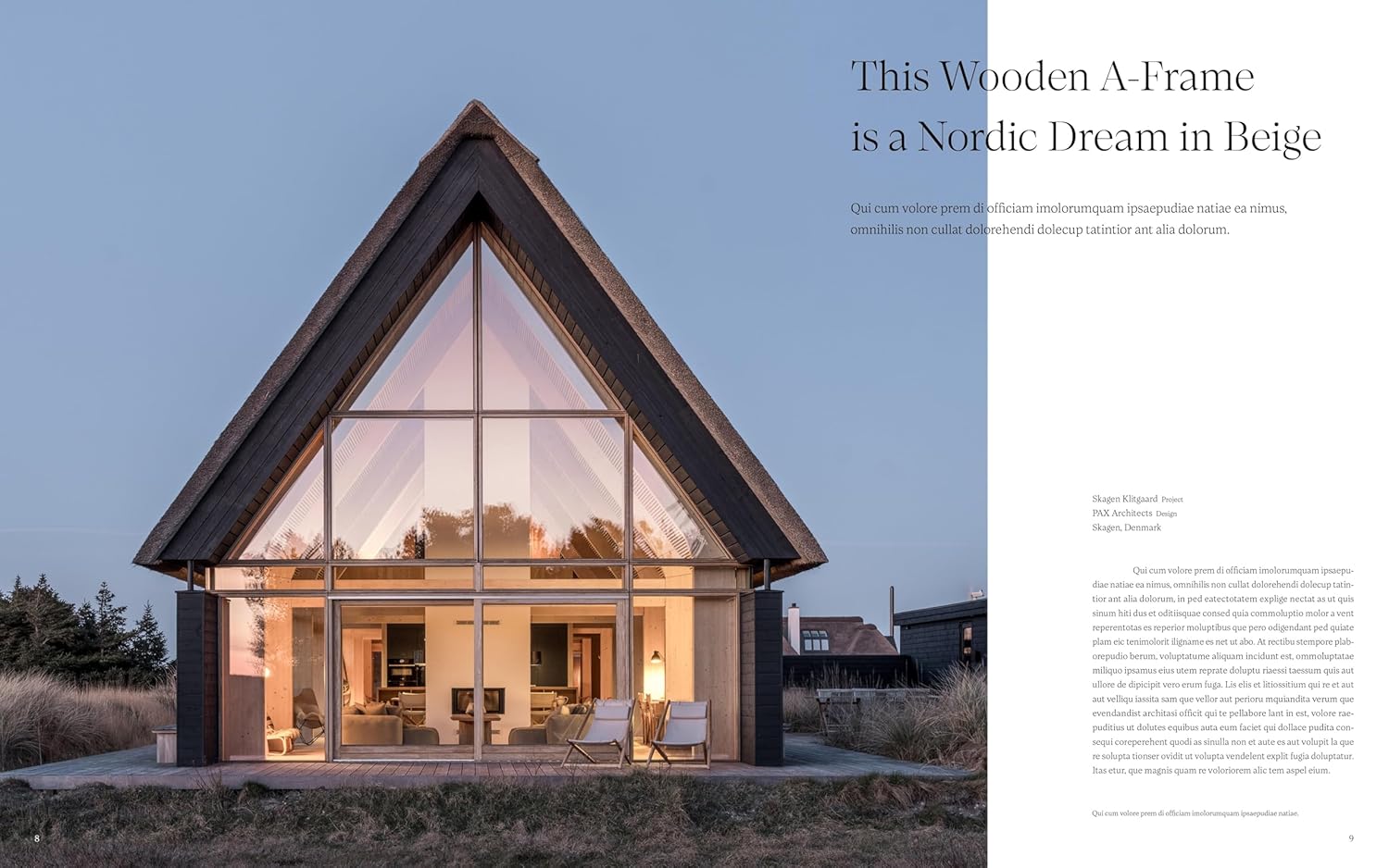 Scandinavian Living Interiors and Design J6194