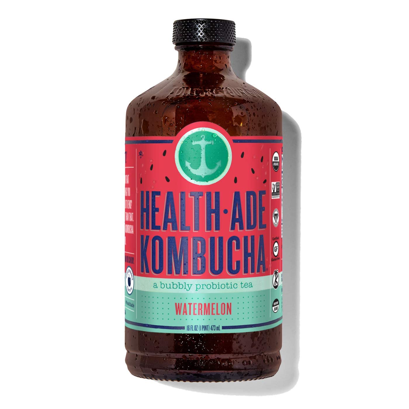 Watermelon Kombucha, 16 Fl Oz (Pack of 1) X40414