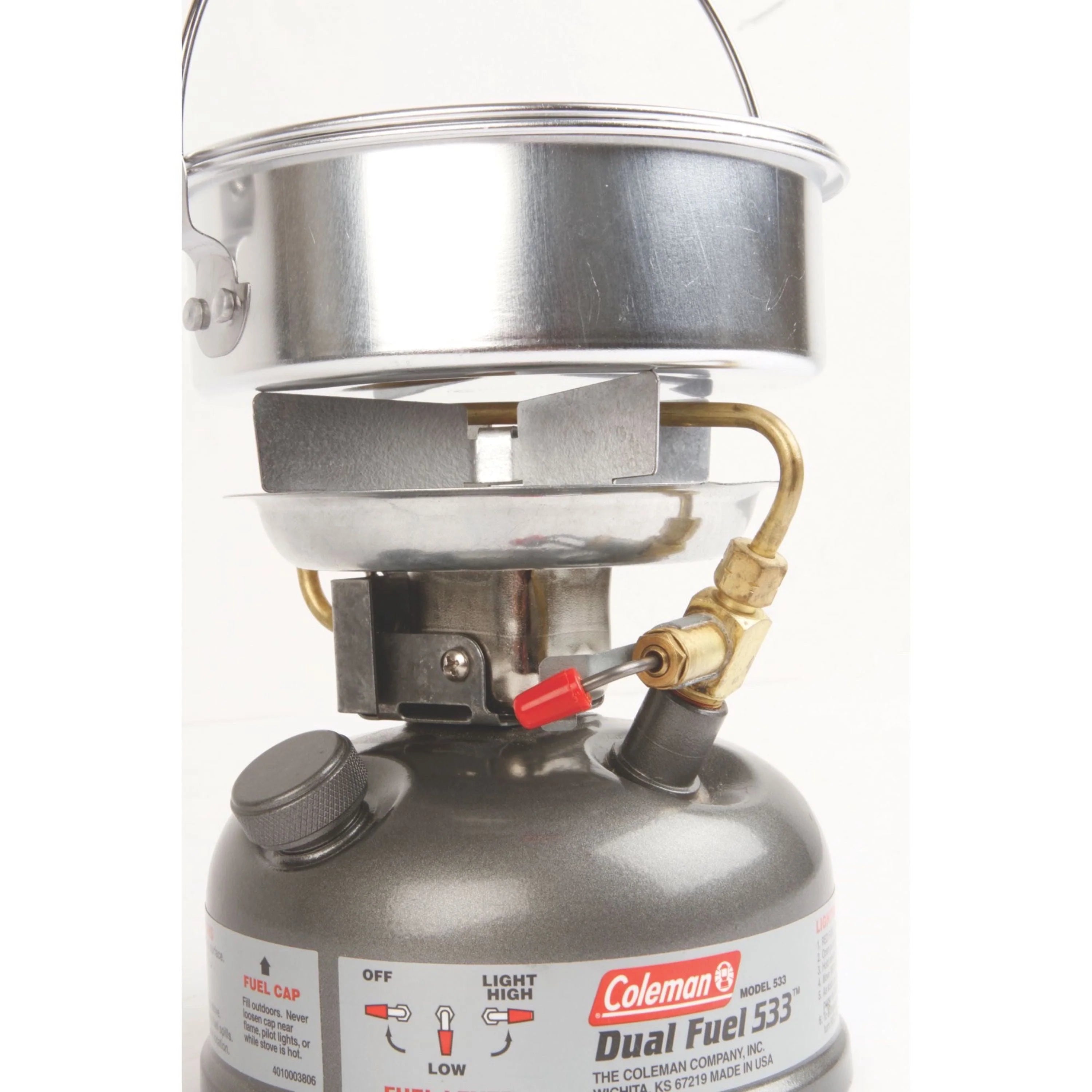 Compact Dual Fuel Camping Stove, 1-Burner M603444