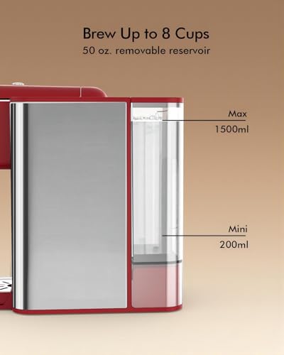 White 3 in 1 Pod Coffee Maker with 50 Oz Water Reservoir G64153