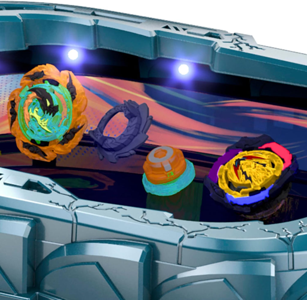 Battle Set Stadium with 2 Spinning Tops and 2 Launchers L872469