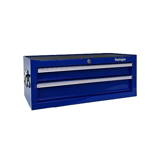 Blue 2 Drawer Metal Tool Chest Z647