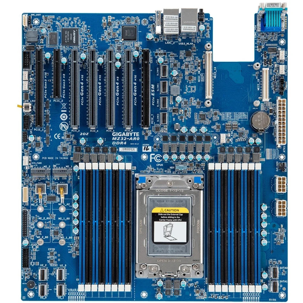 Socket SP3 AMD Chipset Extended ATX Server Motherboard Y1241