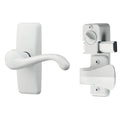Satin Nickel Door Lever with Deadbolt Lock 2-Piece Set G46397